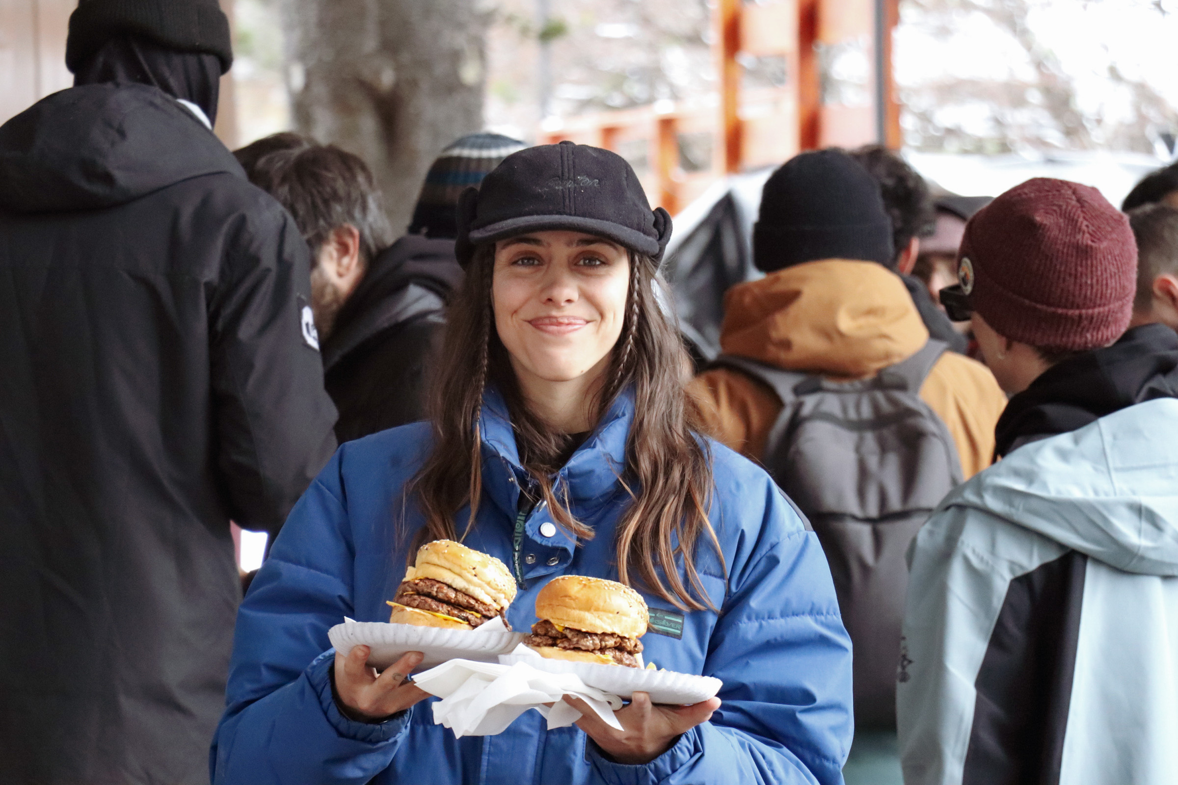 A Haiver enjoying après-ski in Bariloche