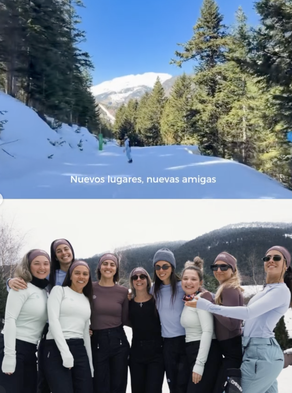 The Haive group together in the Andorran Pyrenees